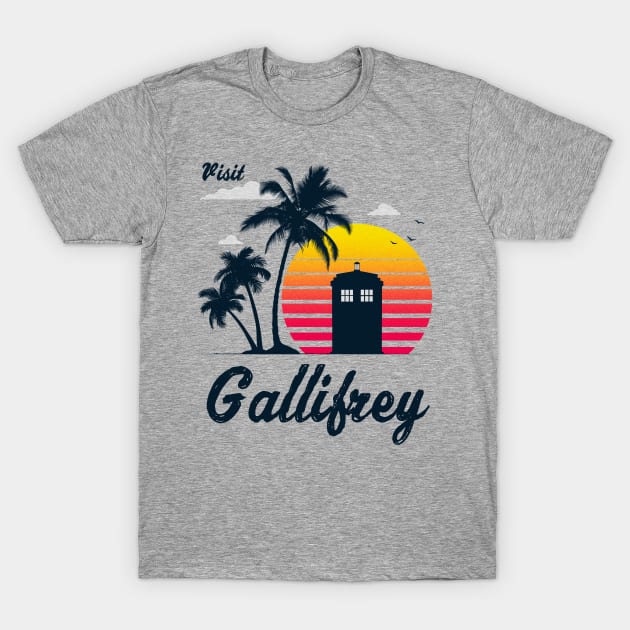 Visit Gallifrey T-Shirt by ddjvigo